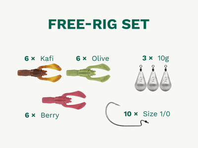Greenfin Free-Rig Set
