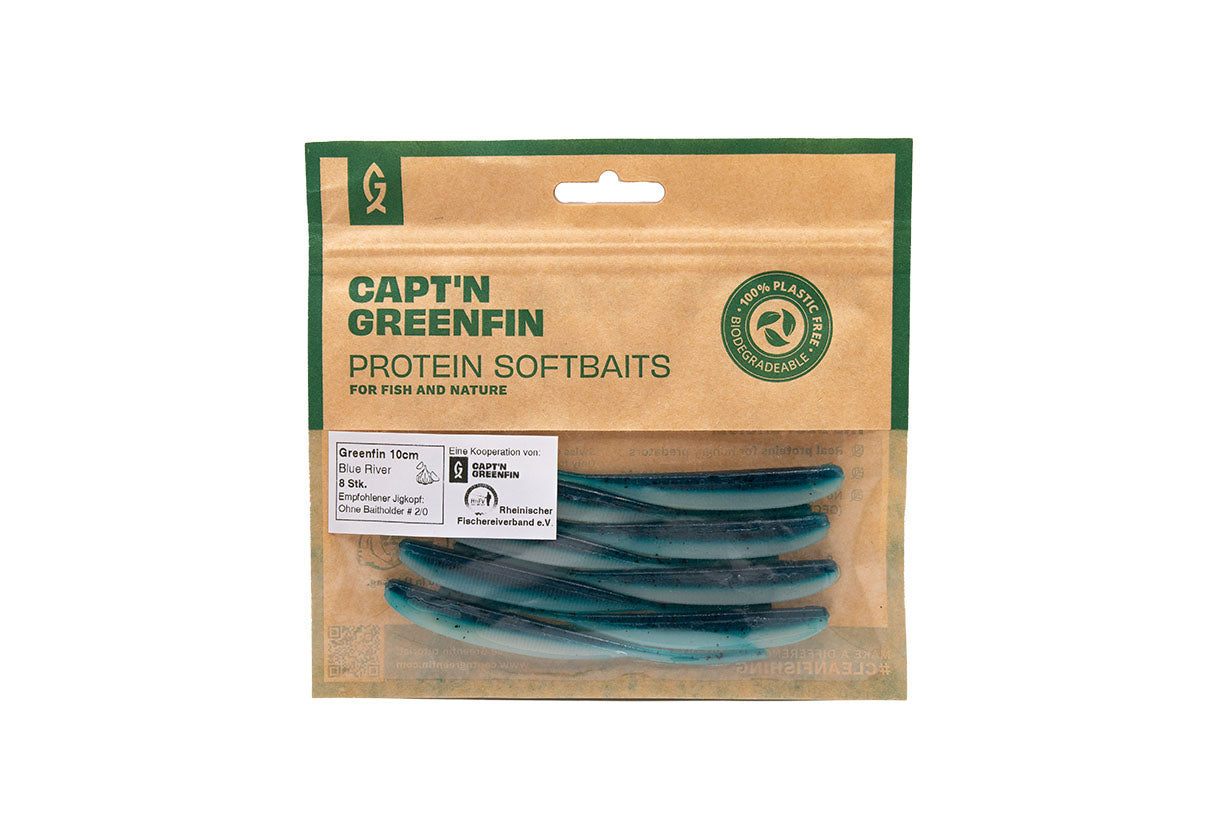 Appâts souples Greenfin 10cm