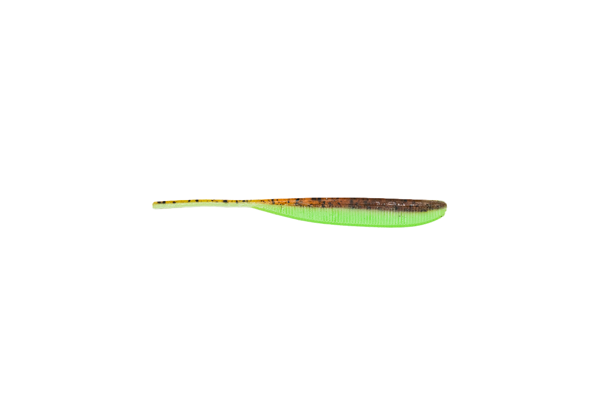 Appâts souples Greenfin 10cm Green Pumkin