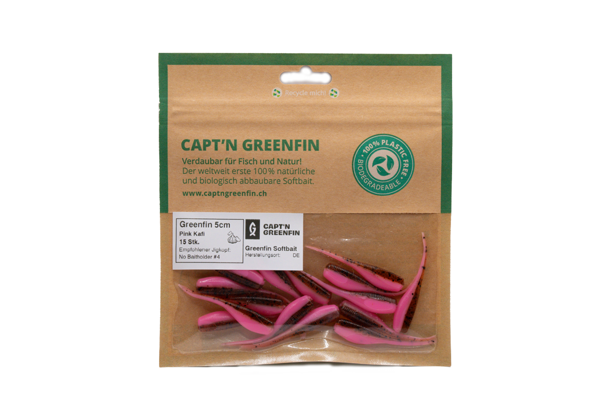Greenfin 5cm Softbait Pink Kafi