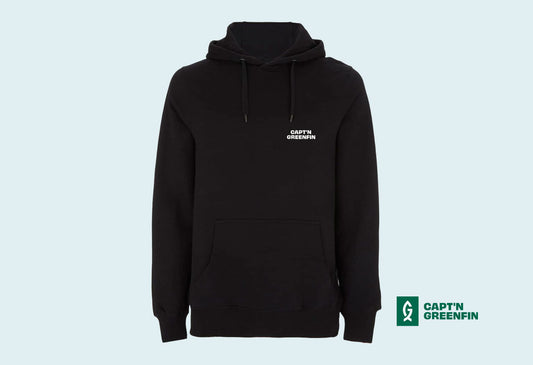 Hoodie "Clean Fishing" Black