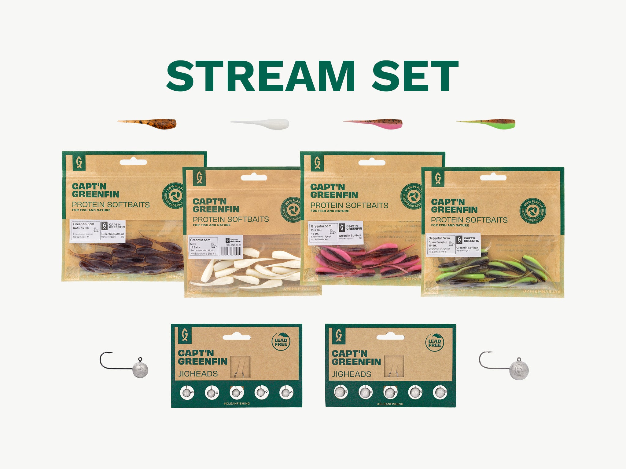 Greenfin Stream Set