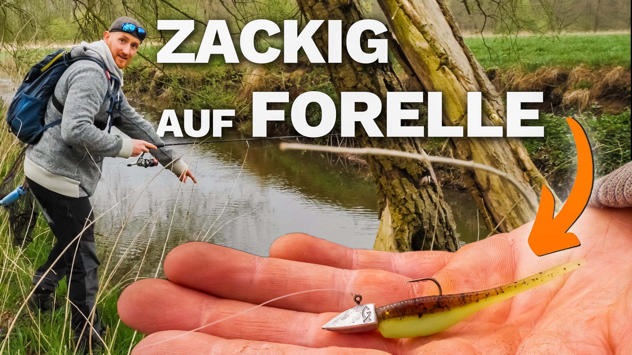 Video laden: Greenfin Köder im Einsatz auf Barsche und Forellen?