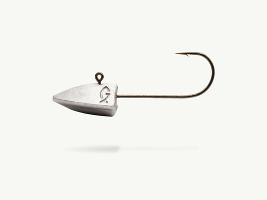 Greenfin Leadfree Dart Jighead 2/0 (bleifrei)