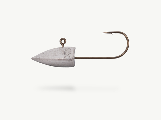Greenfin Leadfree Dart Jighead #4 (bleifrei)
