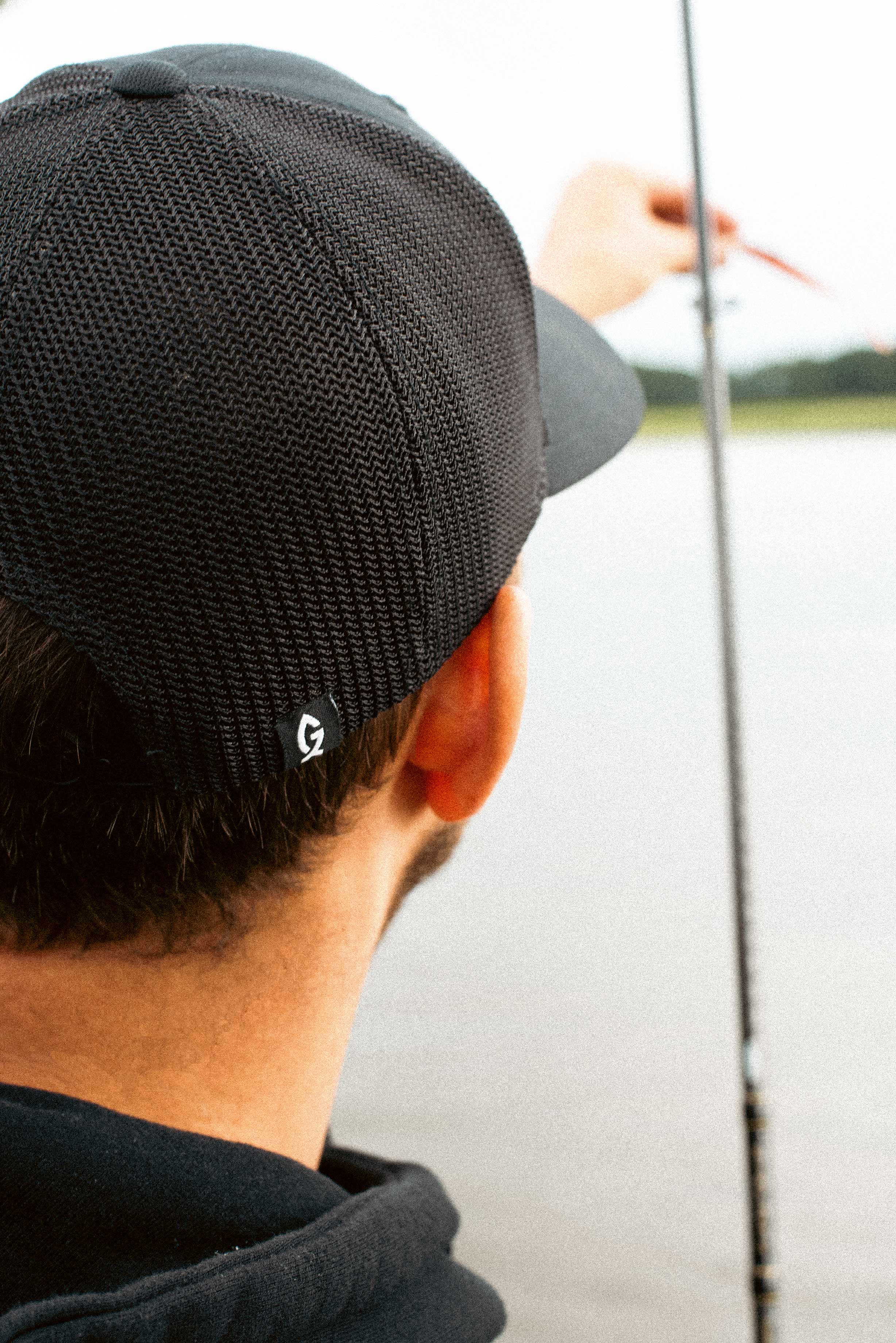 Greenfin Trucker Cap "Clean Fishing" Perch
