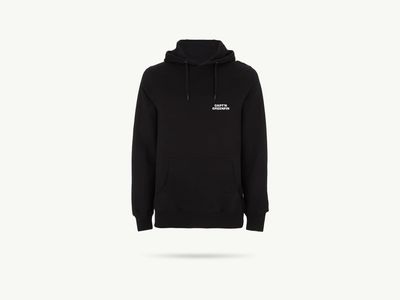 Hoodie "Clean Fishing" Schwarz