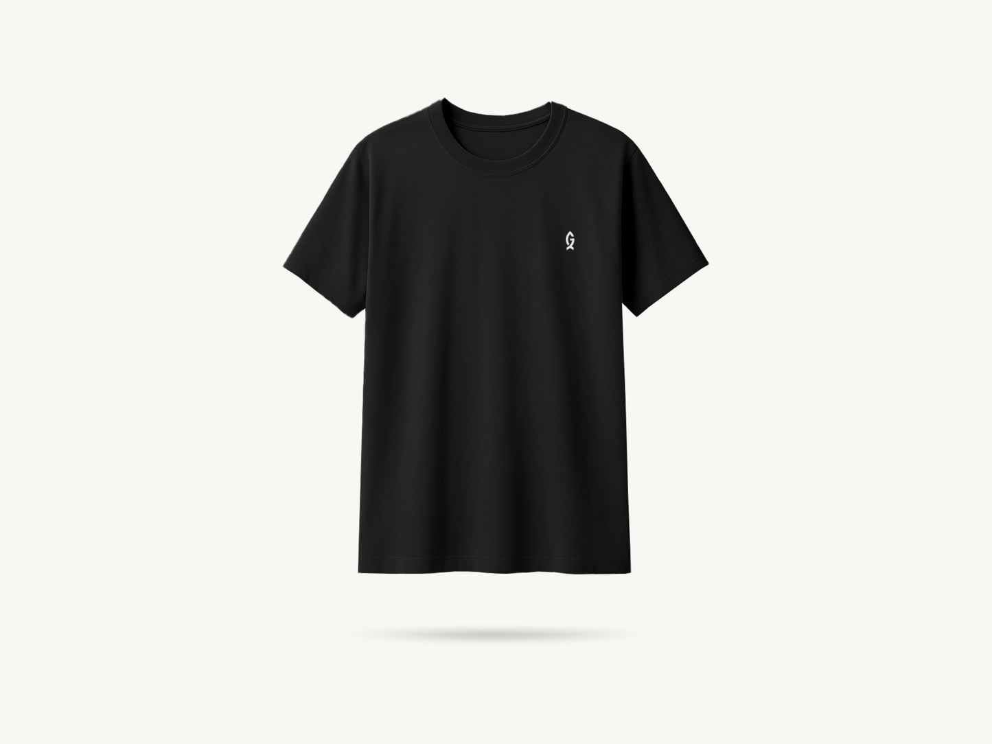 T-Shirt "Capt'n Greenfin Icon" Schwarz
