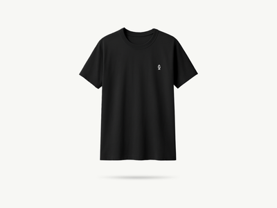 T-Shirt "Capt'n Greenfin Icon" Schwarz
